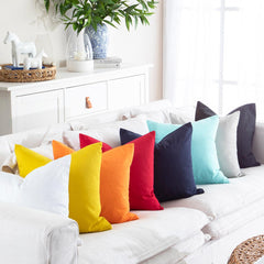 Plain Velvet Cushion Covers - Pack Of 2