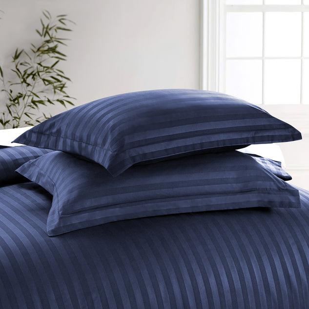 Satin Stripe Pillowcase-Pair