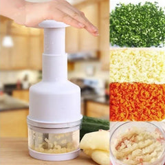 Multi-functional creative hand pressure vegetable - garlic masher press pressure vegetable cutter