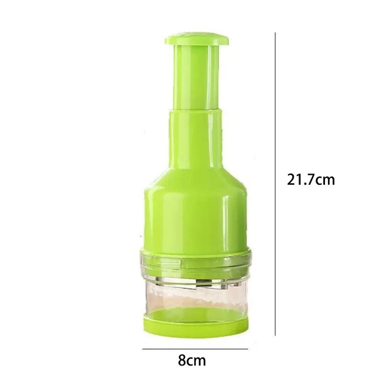 Multi-functional creative hand pressure vegetable - garlic masher press pressure vegetable cutter