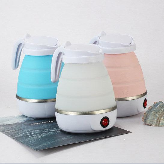 Stainless Steel Silicone Folding Electric Kettle