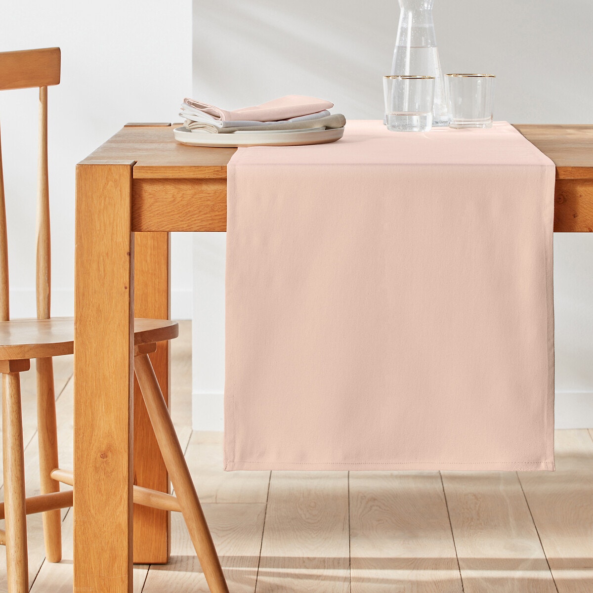 Plain Cotton Table Runner