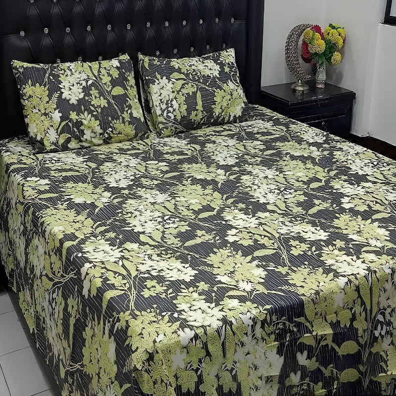 Double Cotton Bed Sheet - Sunshine