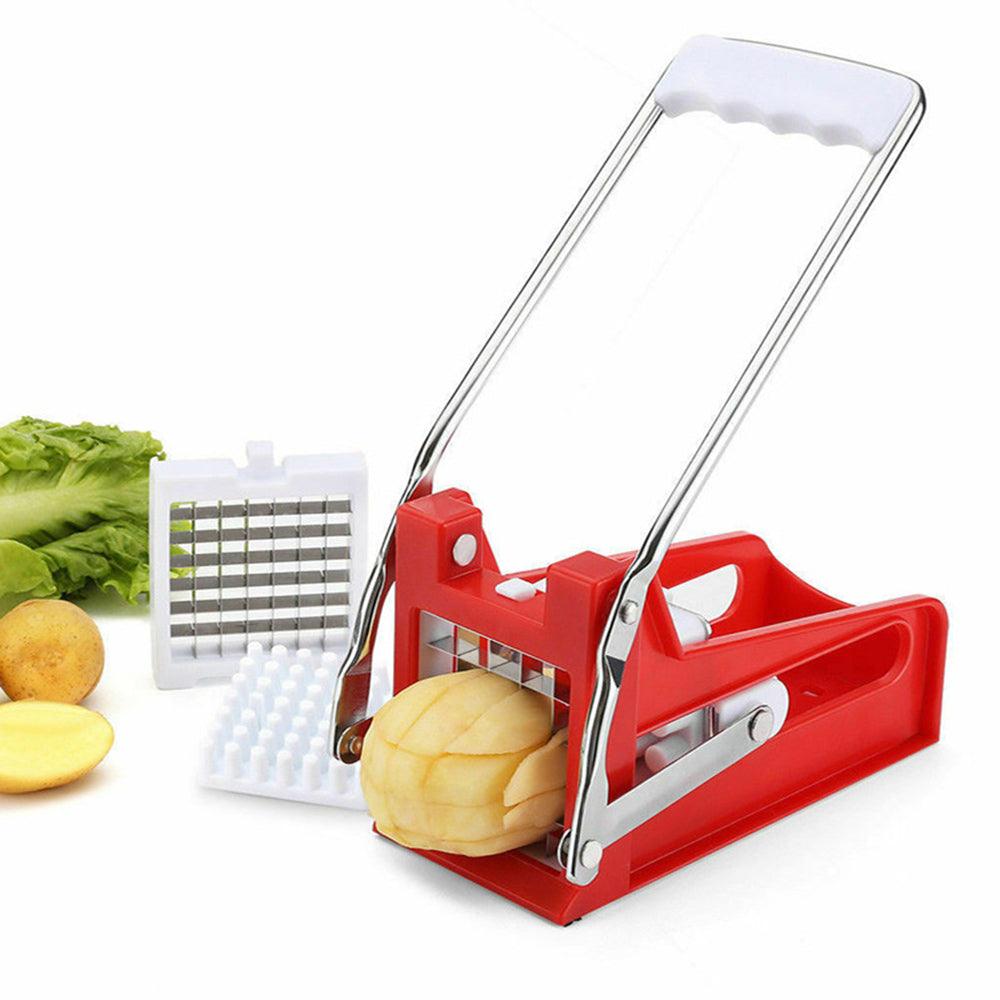 Hand-Push Potato Cutter