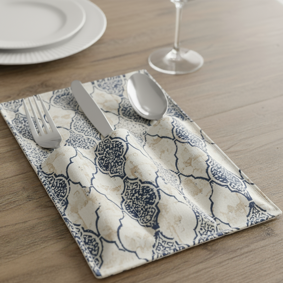 Waterproof Printed Cutlery Pouch