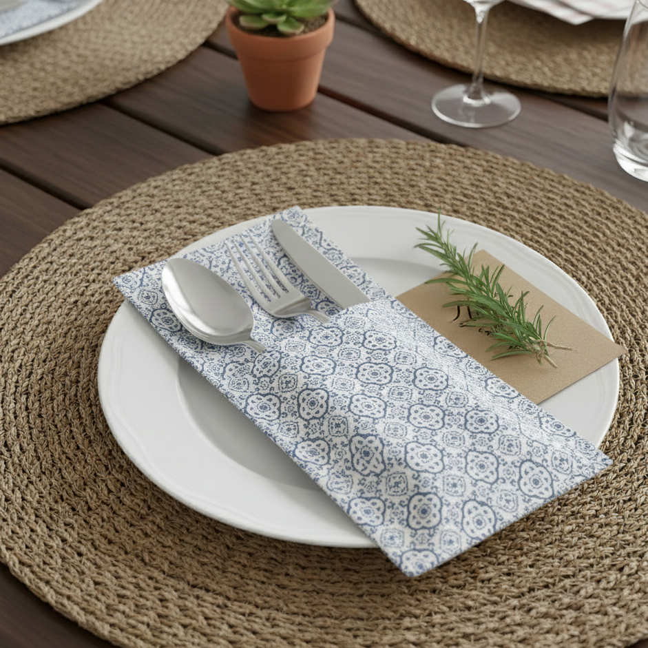 Waterproof Printed Cutlery Pouch