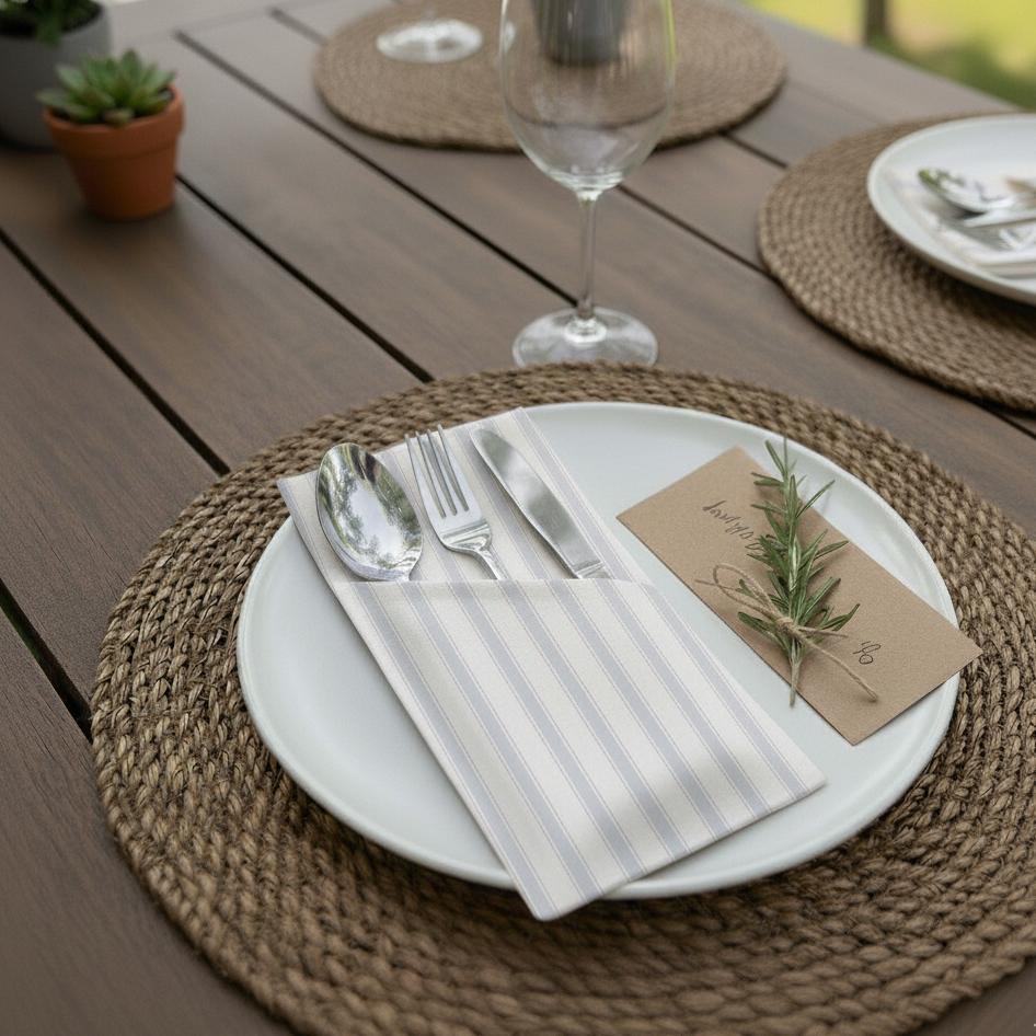 Waterproof Printed Cutlery Pouch