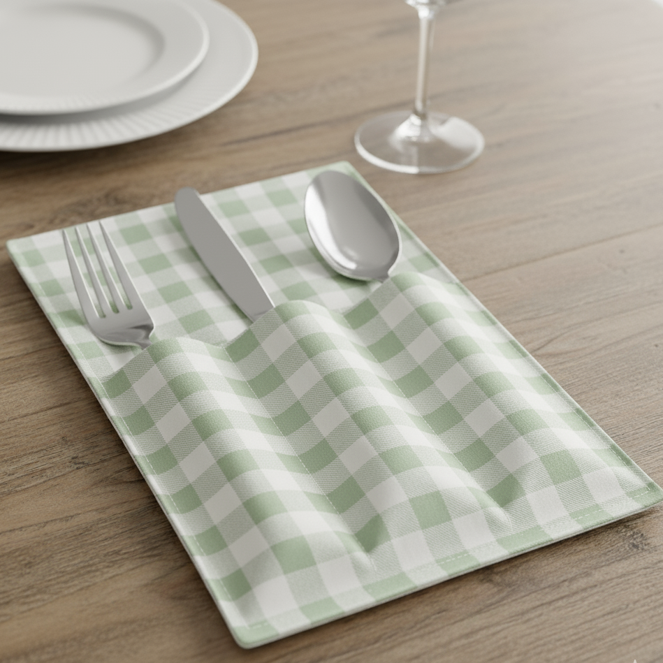 Waterproof Printed Cutlery Pouch