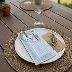 Waterproof Printed Cutlery Pouch - 3 Slots