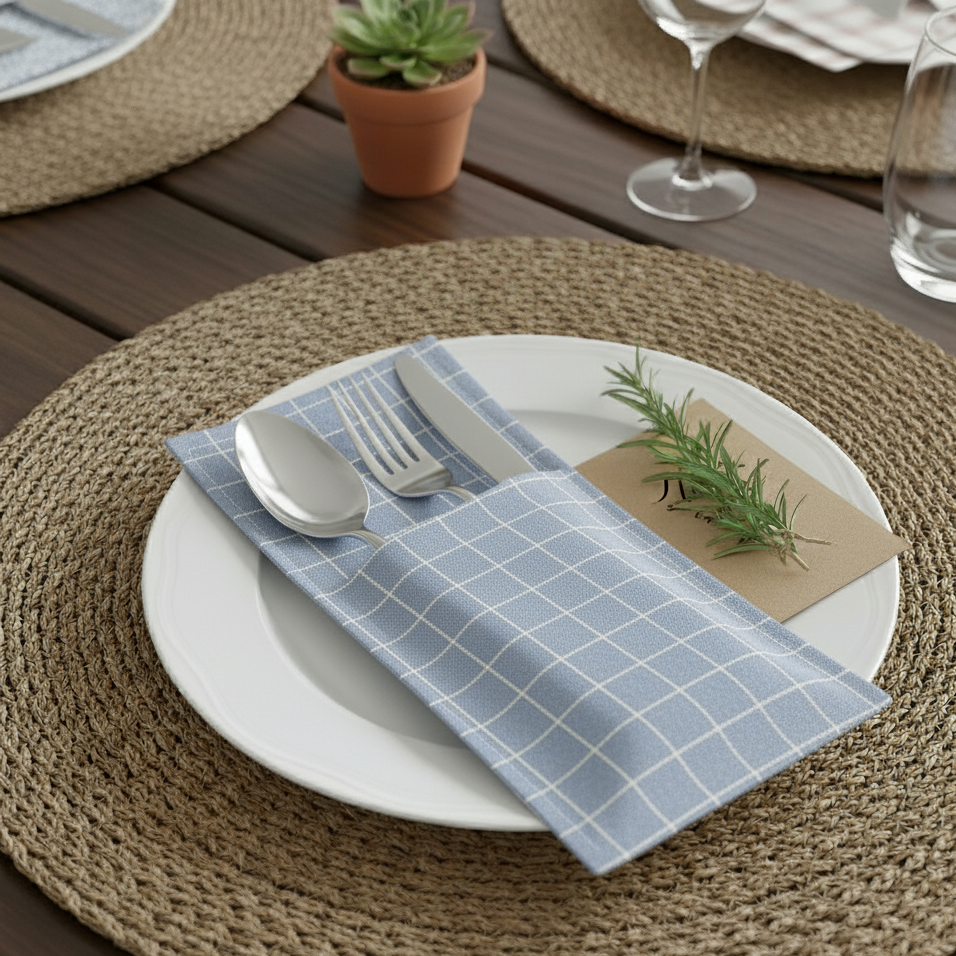 Waterproof Printed Cutlery Pouch