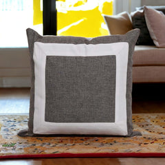 Amberlyn Striped Cushion Cover - Grey