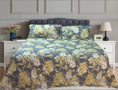 Double Cotton Bed Sheet - Sunshine