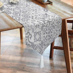 Waterproof Dinning Set - Grey Moroccan