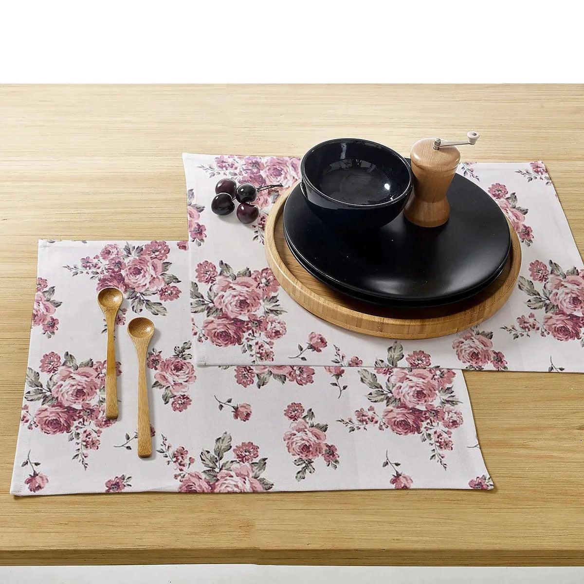 Waterproof Dinning Set - Rose Garden