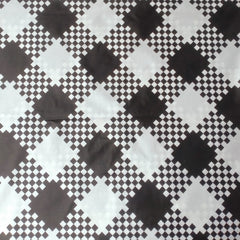 Geo Monochrome - Printed Flat Sheet Set, Double Bed, 100% Cotton