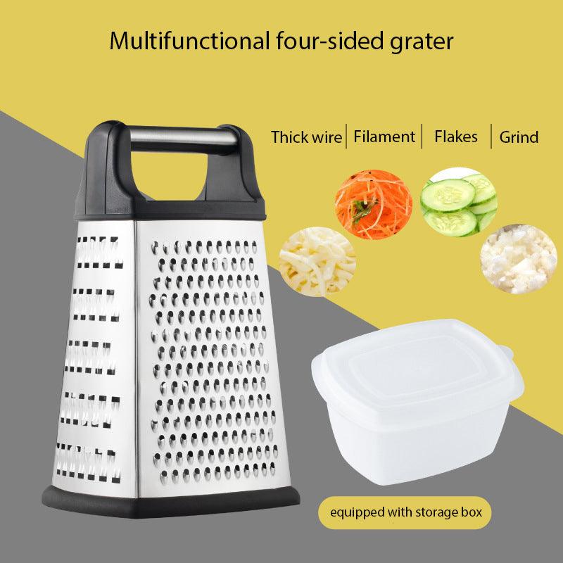 Four-side Box Grater Vegetable Slicer Tower