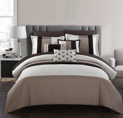 Chic Ayelet Cotton Satin Duvet Cover Set