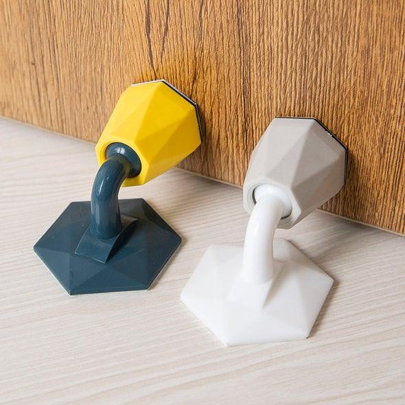 Double Sided Silicone Door Stopper Wall Protection - (Pack Of 2)