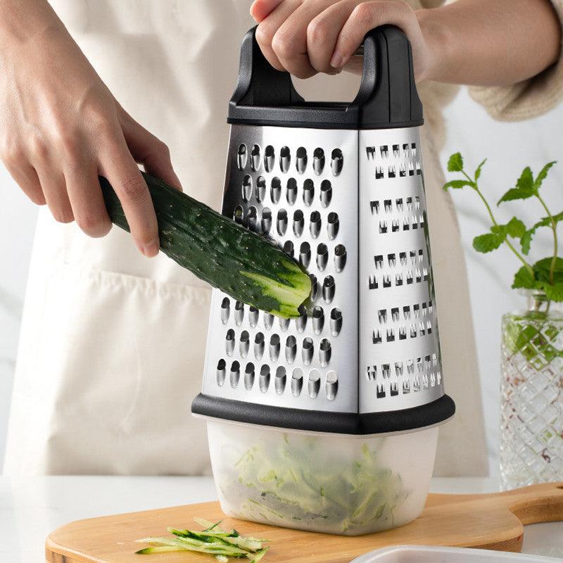 Four-side Box Grater Vegetable Slicer Tower