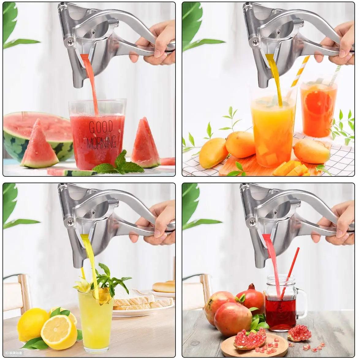 STAINLESS STEEL MANUAL FRUIT JUICER / SQUEEZER HAND PRESS