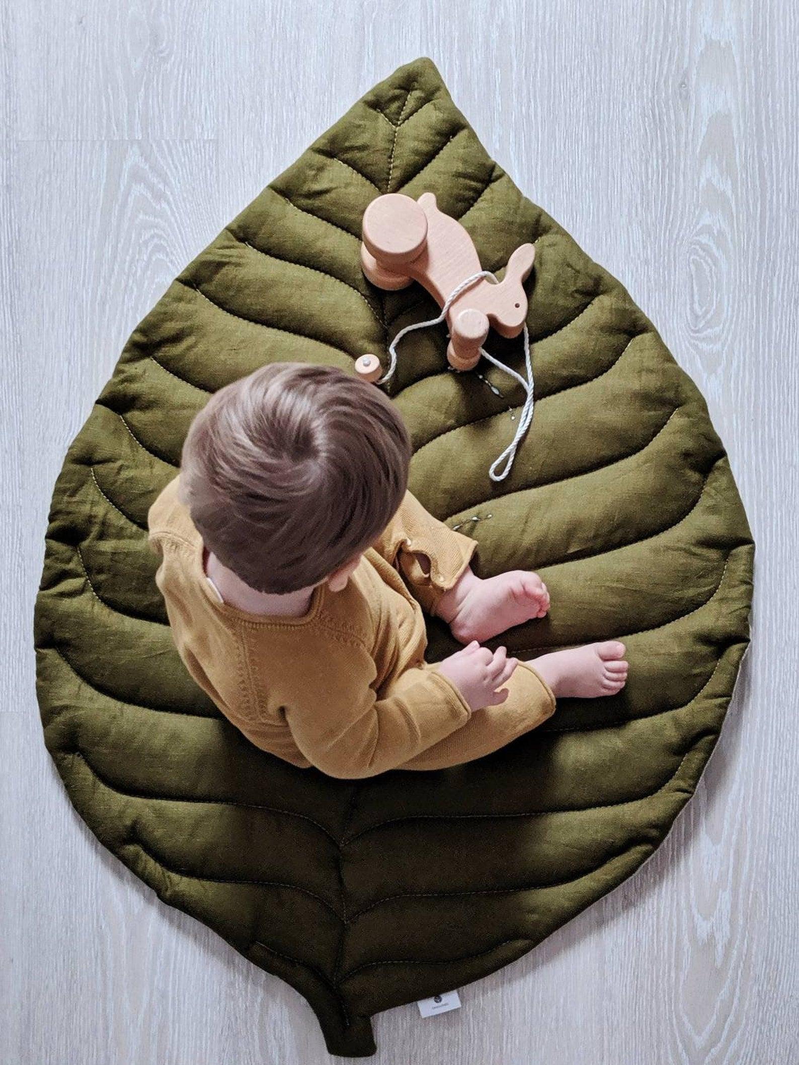 Baby Play Mats Leaf Style