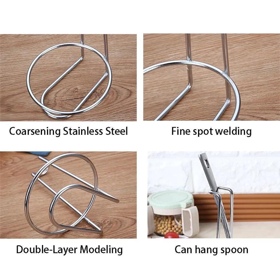 Houseen Ladle Holder (Stainless Steel)