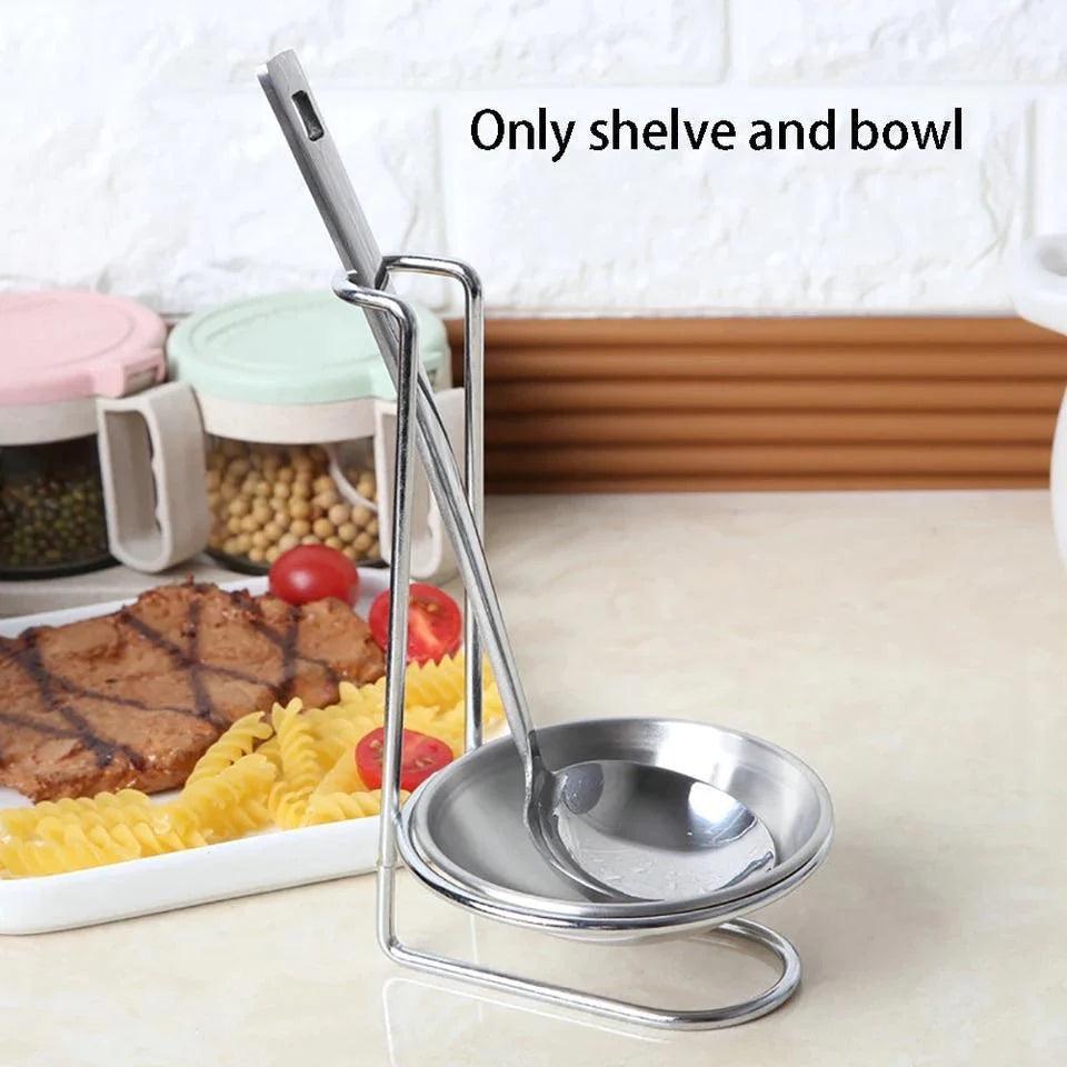 Houseen Ladle Holder (Stainless Steel)