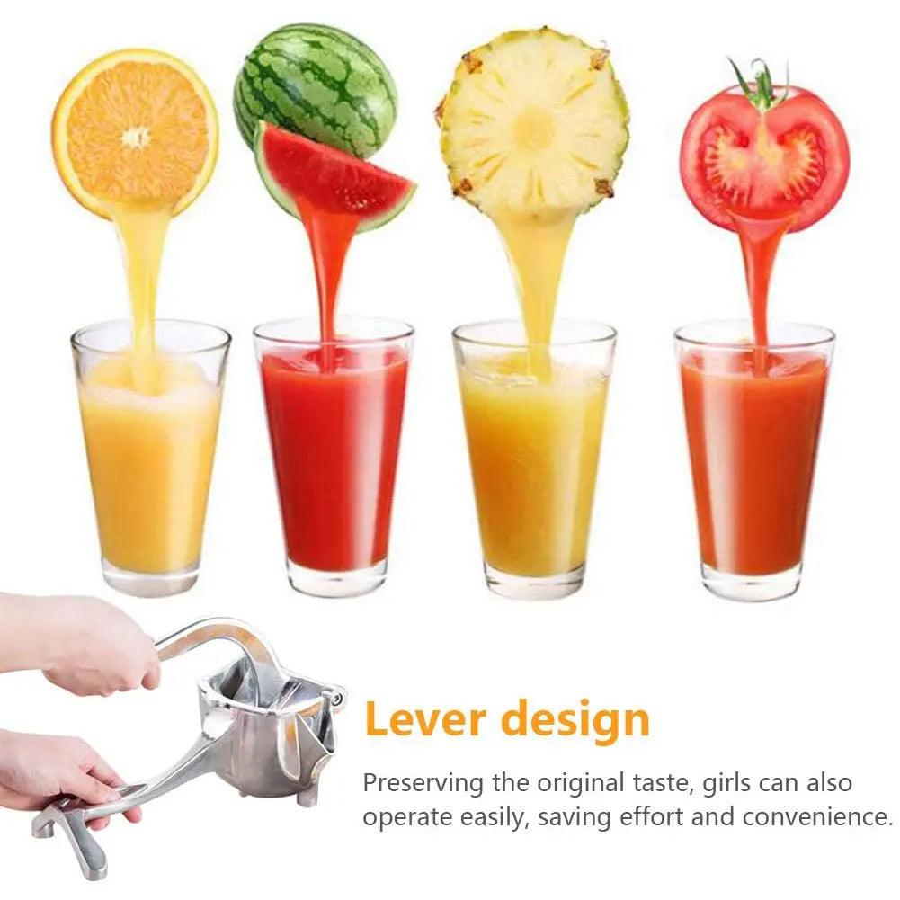 STAINLESS STEEL MANUAL FRUIT JUICER / SQUEEZER HAND PRESS