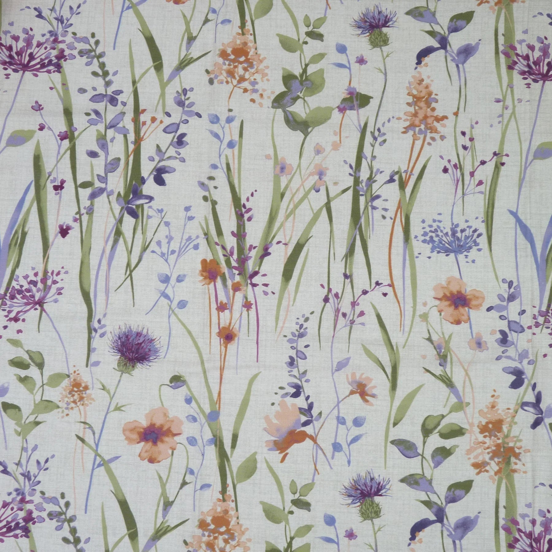 Printed Cotton Duck Table Cover-Multi Floral