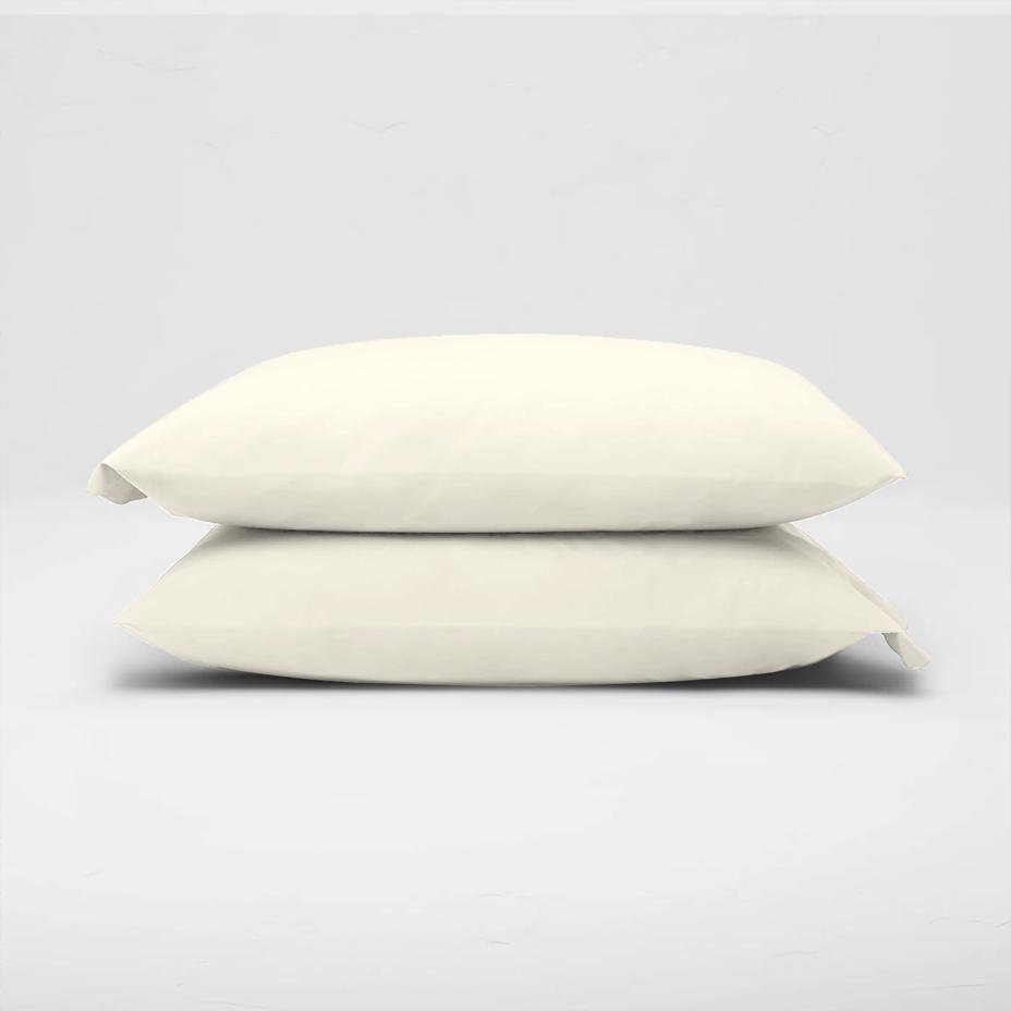 Envelope Soft Cotton Bed Pillow Covers-Pair