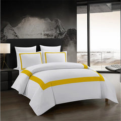 Alford Hotel Style Cotton Satin Duvet Cover Set