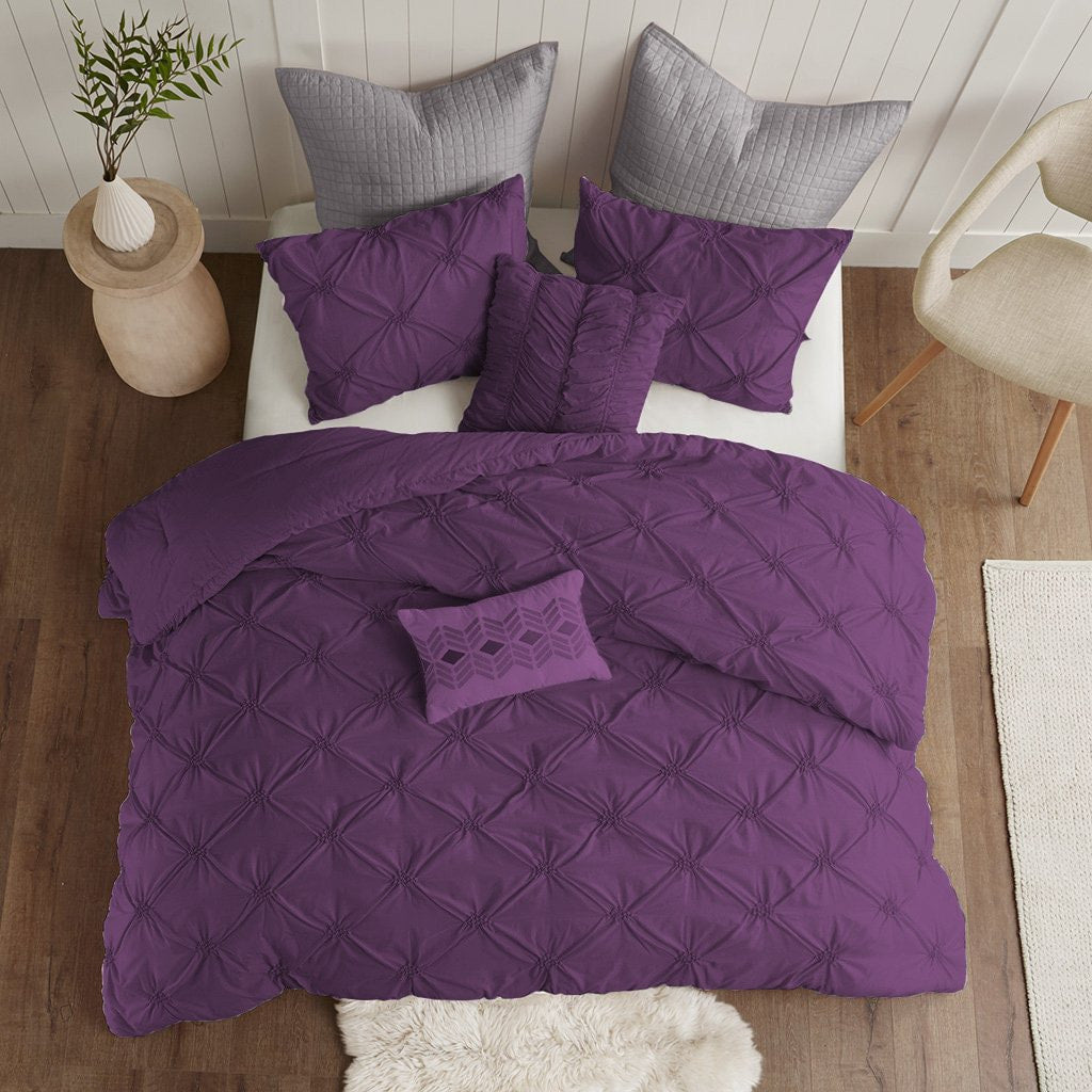 Pintuck Duvet Cover Sets