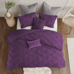 Pintuck Duvet Cover Sets