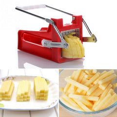 Hand-Push Potato Cutter