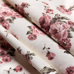 Waterproof Rose Garden Printed Cushion Cover-1 Pc