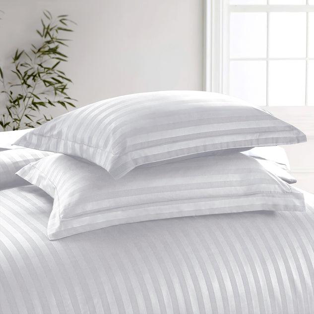 Satin Stripe Pillowcase-Pair