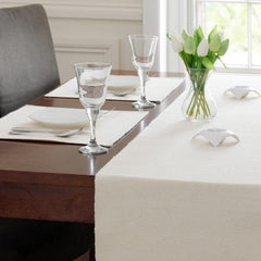 Cotton Dinning Set - Cream