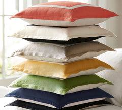 Frame Striped Cushion Cover