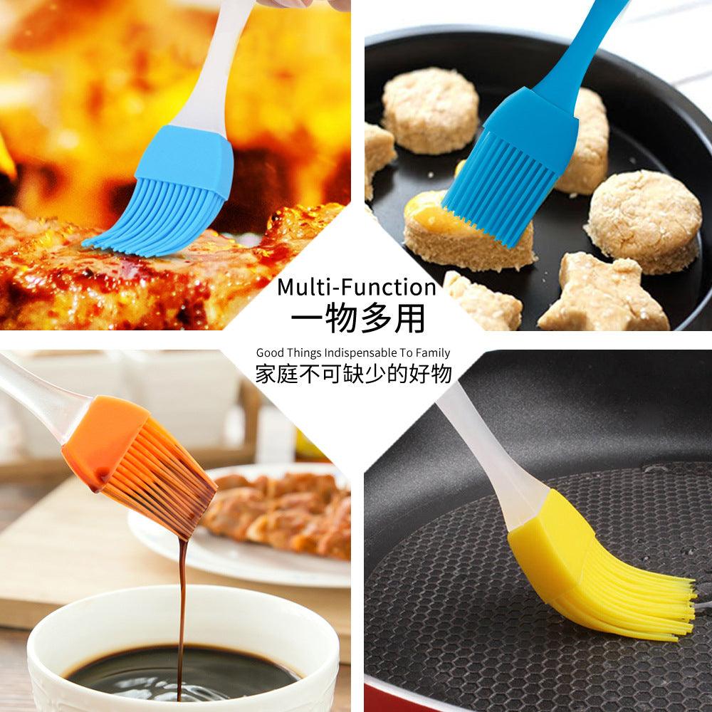 Silicone Spatula & Brush - 2 Pcs Set